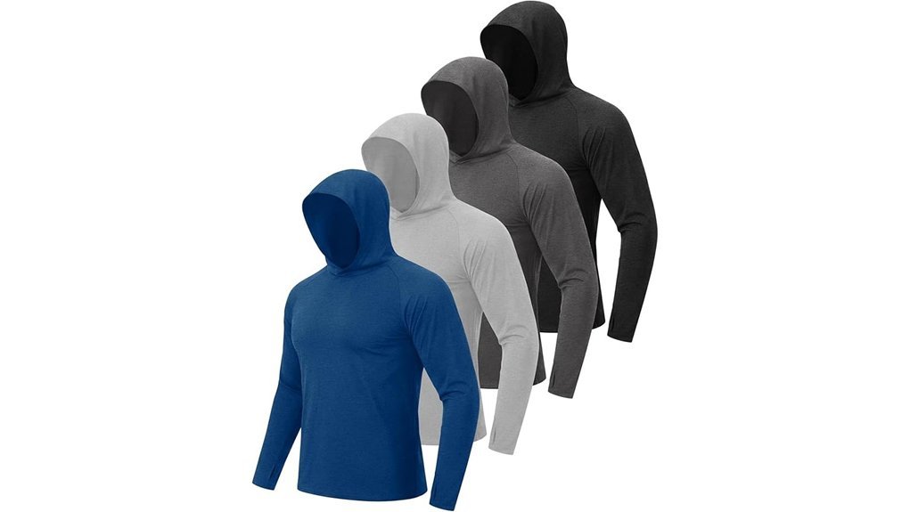 men s uv protection hoodies