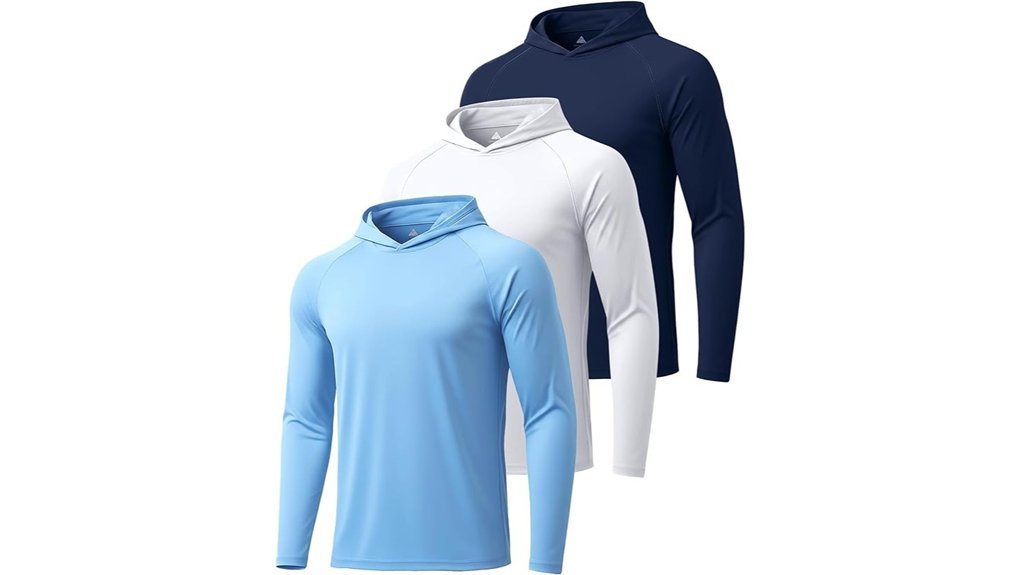 men s uv protection hoodies
