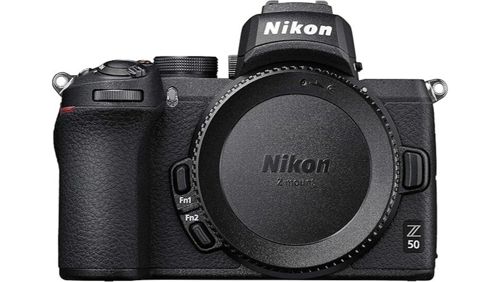 nikon z50 mirrorless camera