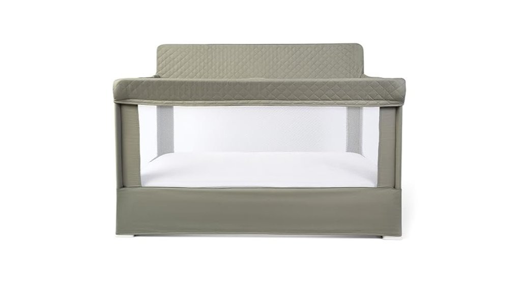 organic breathable mesh crib