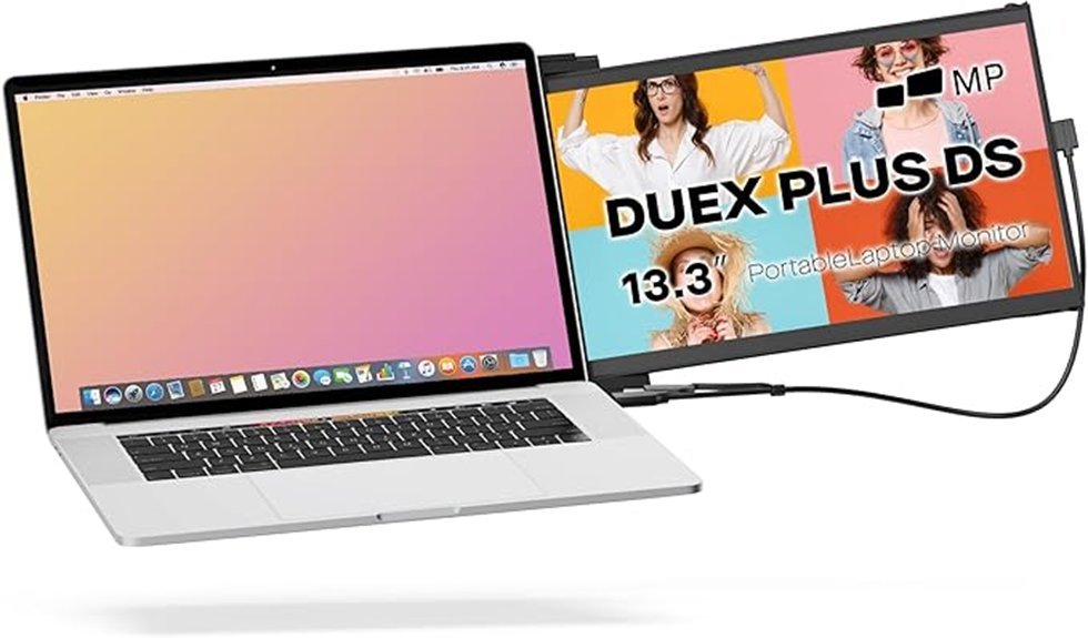 portable 13 3 dual monitor