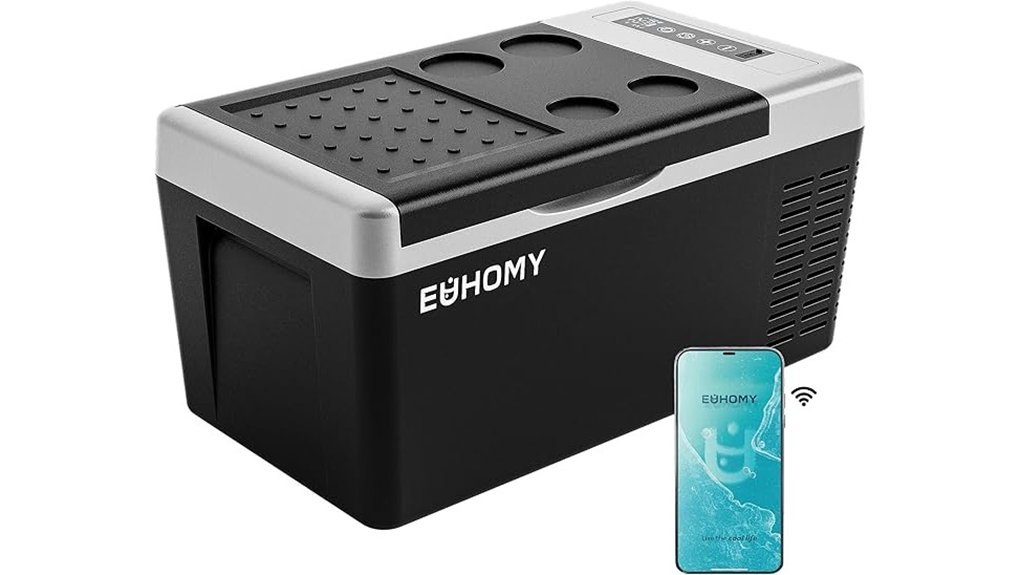 portable app controlled freezer