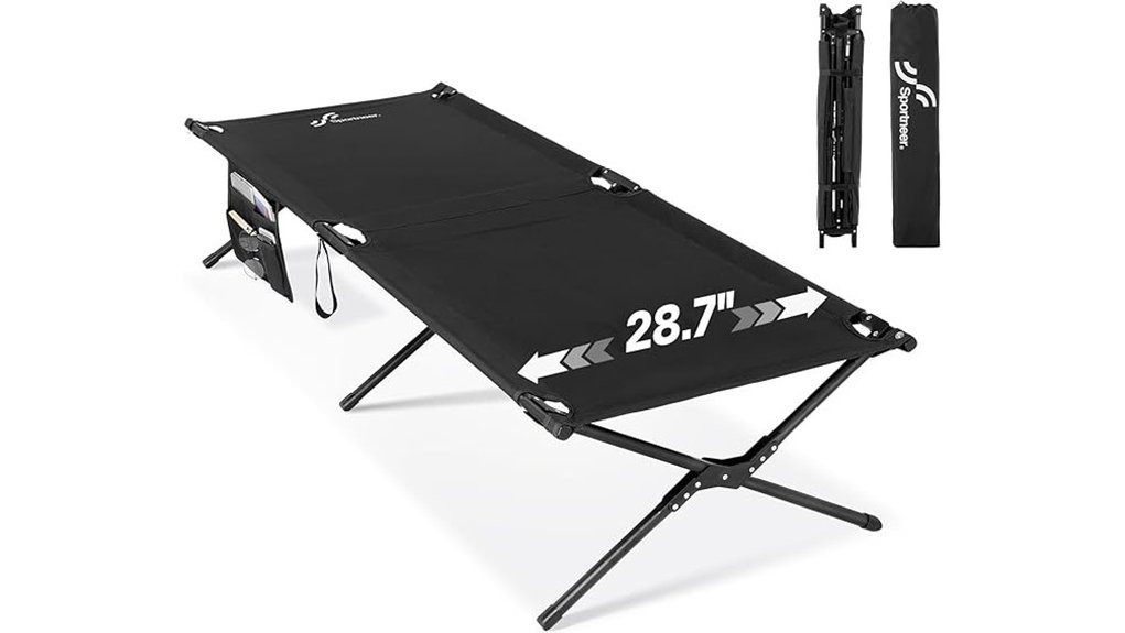 portable camping cot essentials