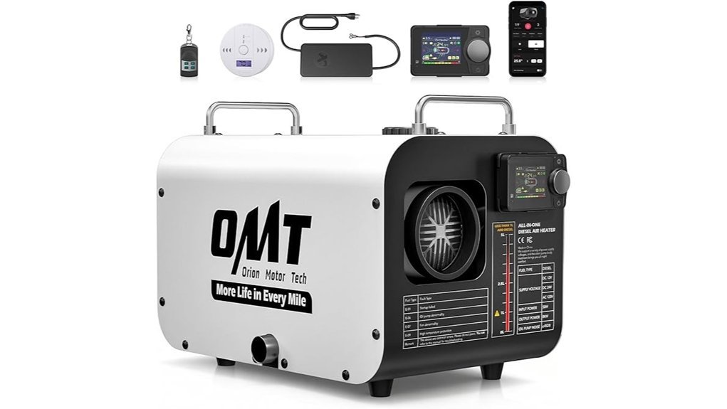 portable diesel heater 8kw