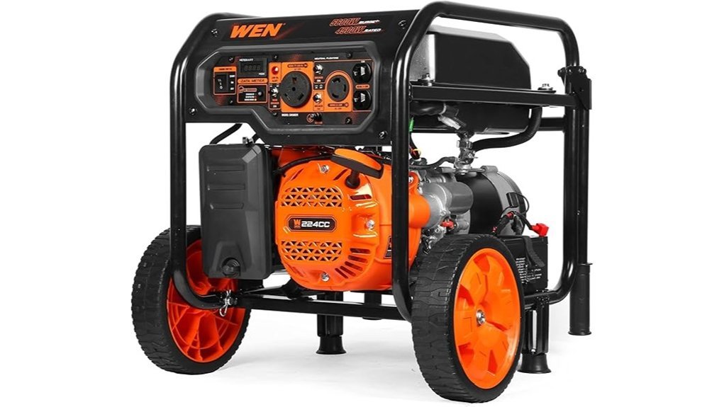 portable generator with co sensor