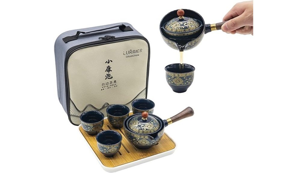 portable infuser tea set