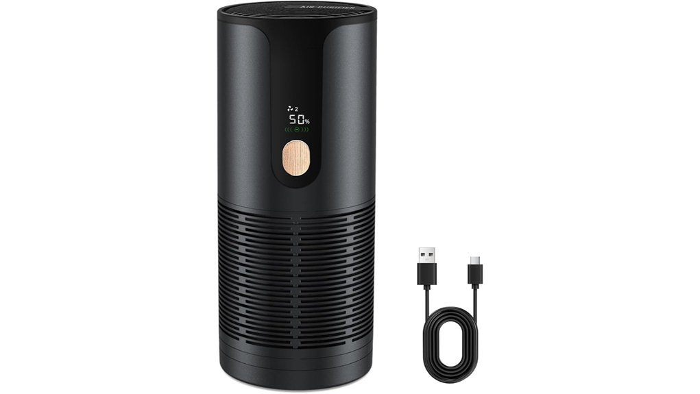 portable quiet hepa purifier