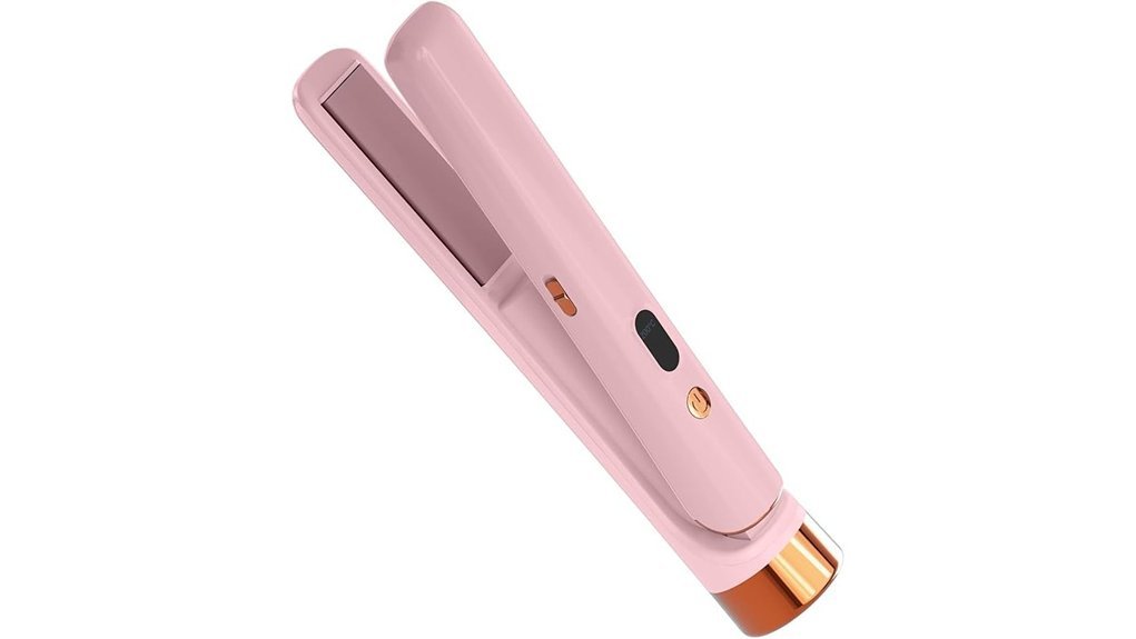 portable rechargeable hair straightener