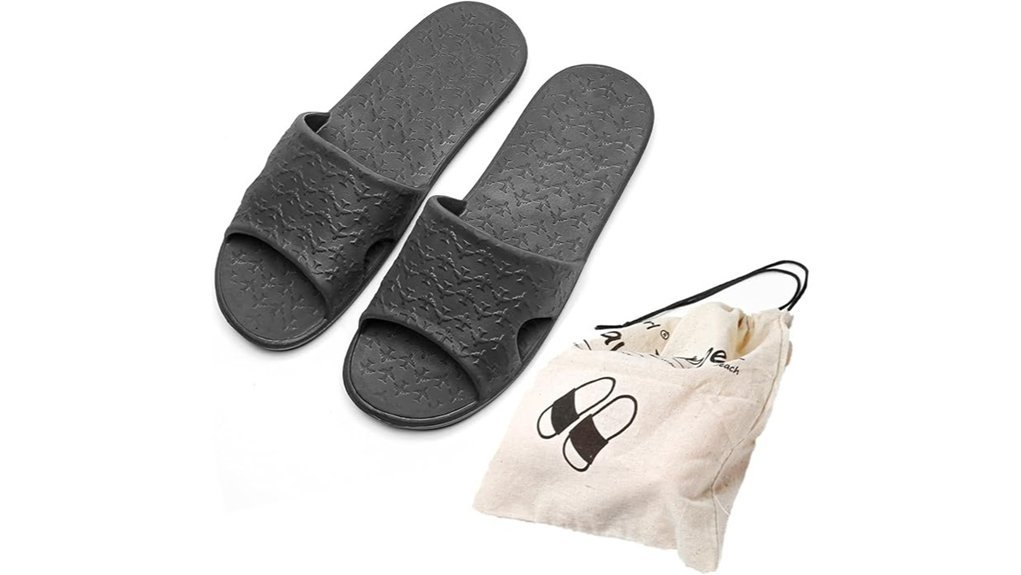 portable slippers with bag