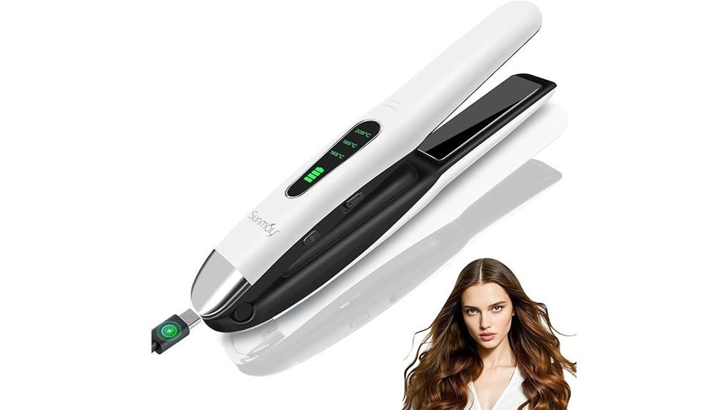portable usb c hair straightener