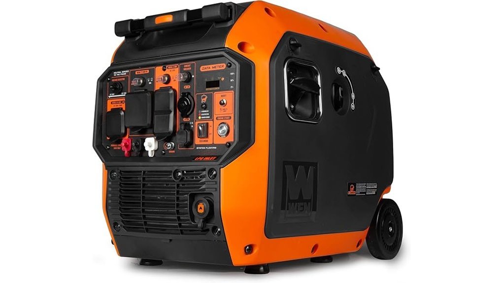 powerful dual fuel generator