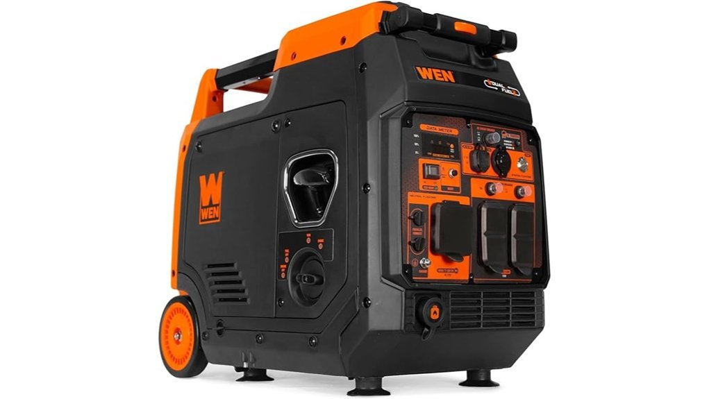 powerful dual fuel generator