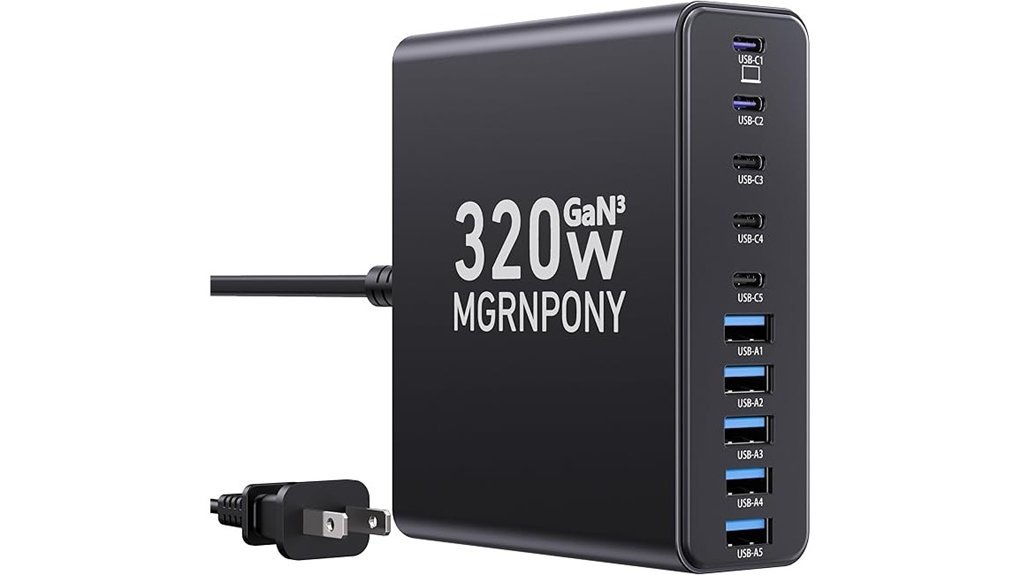 powerful multi port charger
