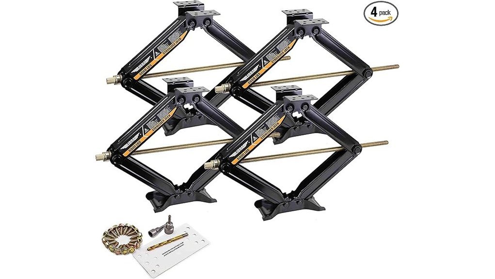 rv stabilizer jack set