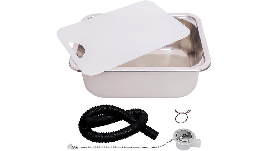 stainless steel rv sink