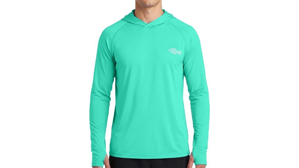 sun protection hooded rash guard