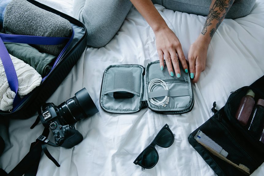 tech cable travel organizer