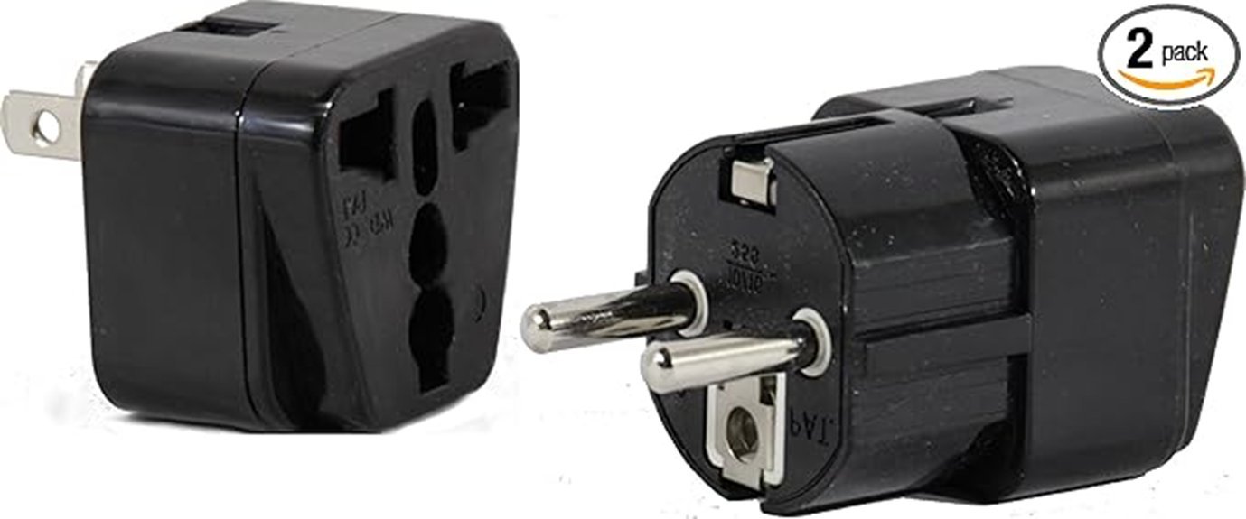 travel adapter plug set