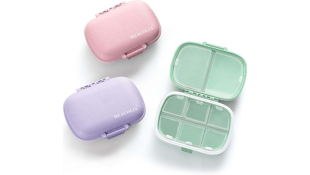 travel pill organizer pack