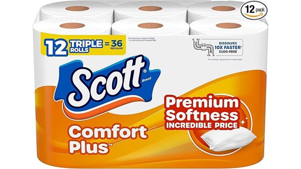 triple rolls comfort guaranteed