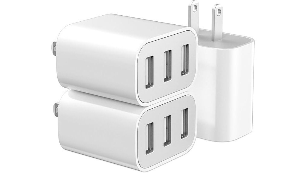triple usb wall charger