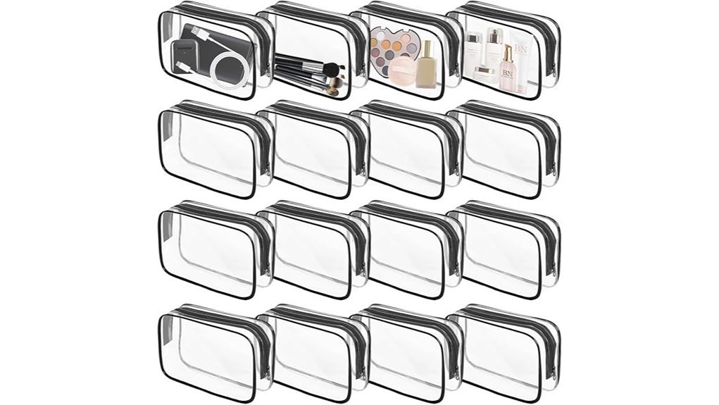 tsa approved travel makeup bags