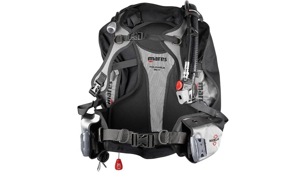 ultra lightweight foldable scuba jacket