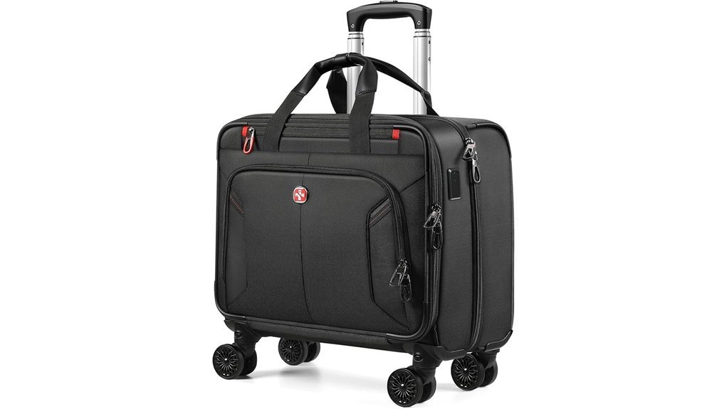 usb enabled laptop bag