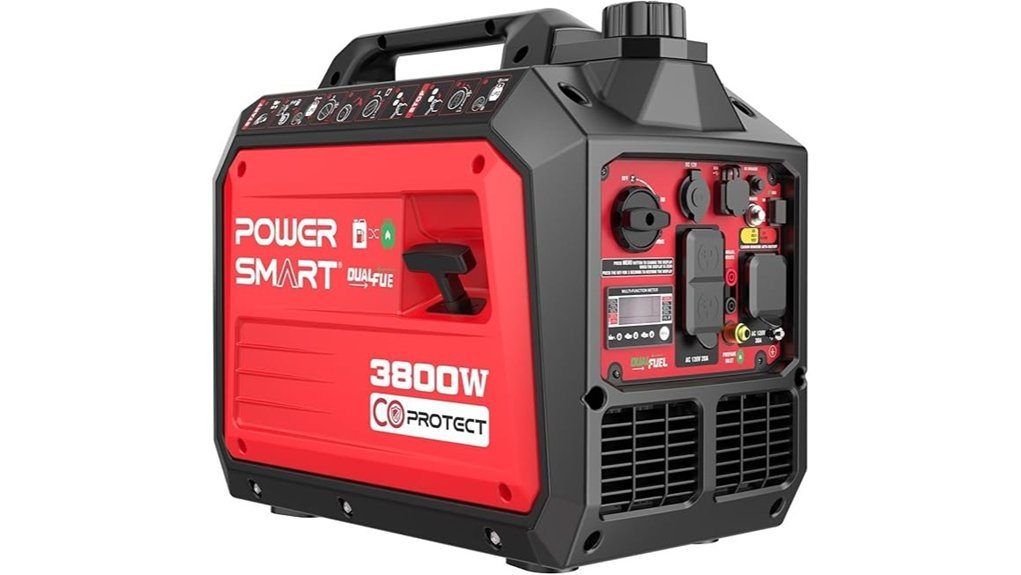 versatile dual fuel generator