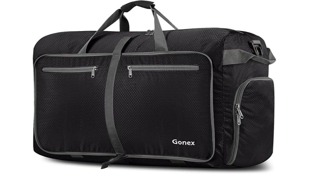 versatile duffle with compartment