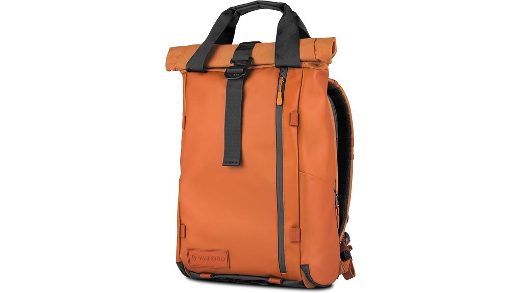 versatile rolltop backpack design