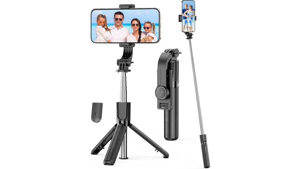 versatile selfie stick tripod