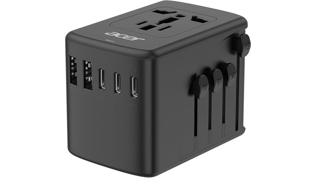 versatile travel adapter hub