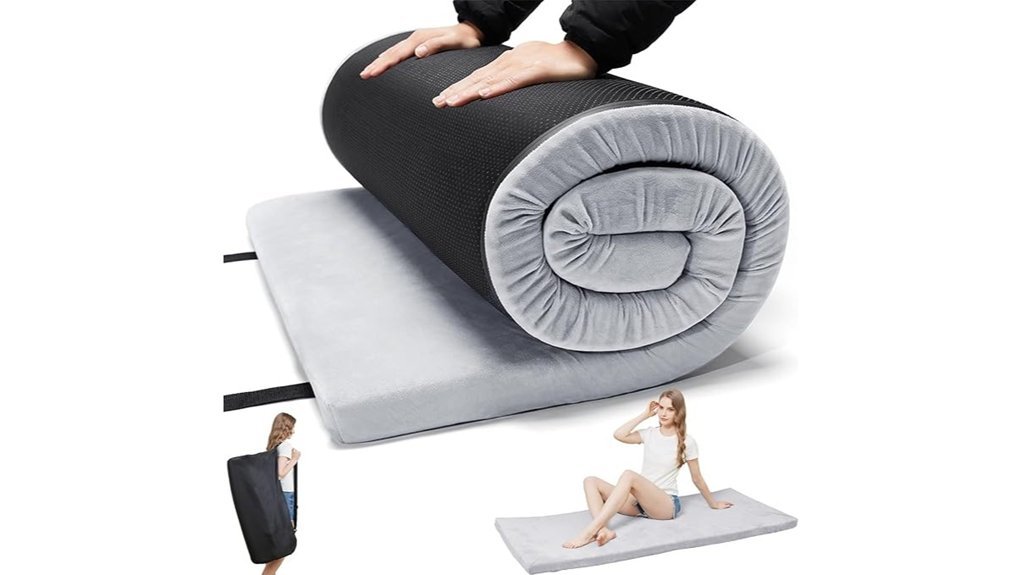 washable foam camping mattress