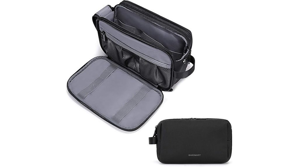 water resistant travel toiletry bag