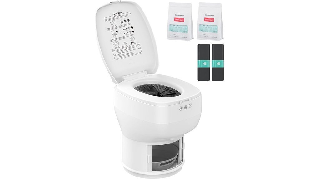 waterless rv toilet solution