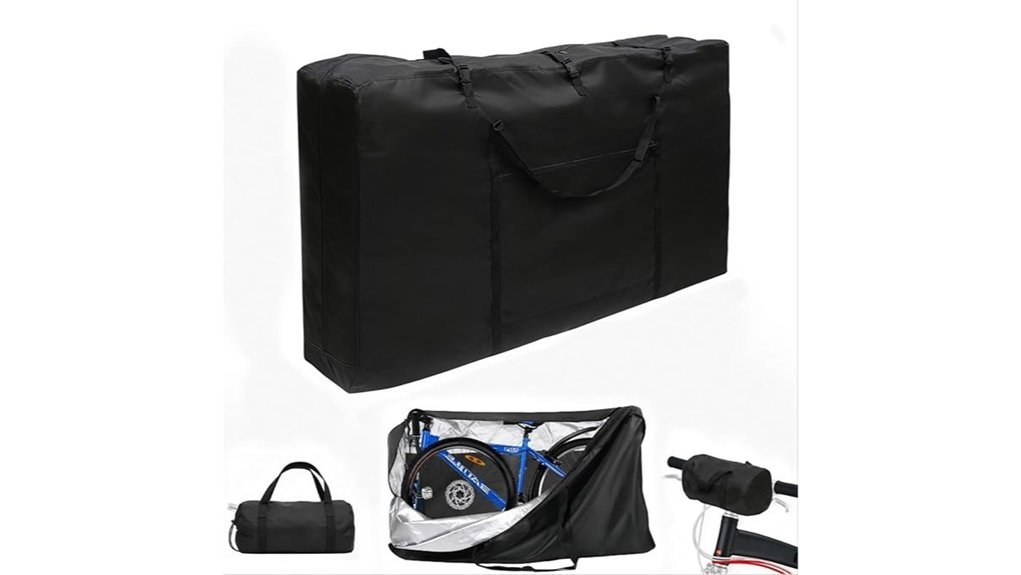 waterproof folding bike bag