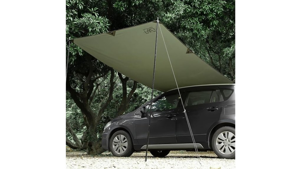 waterproof uv50 car awning