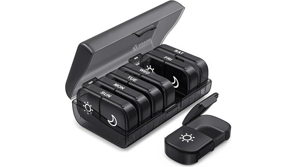 weekly am pm organizer