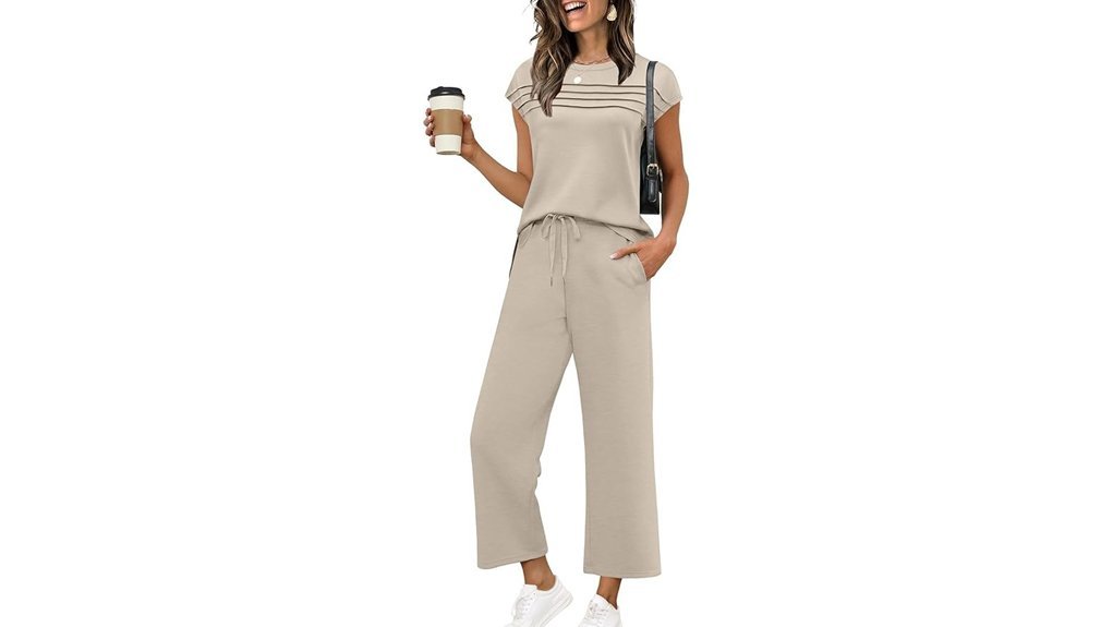 women s wide leg set