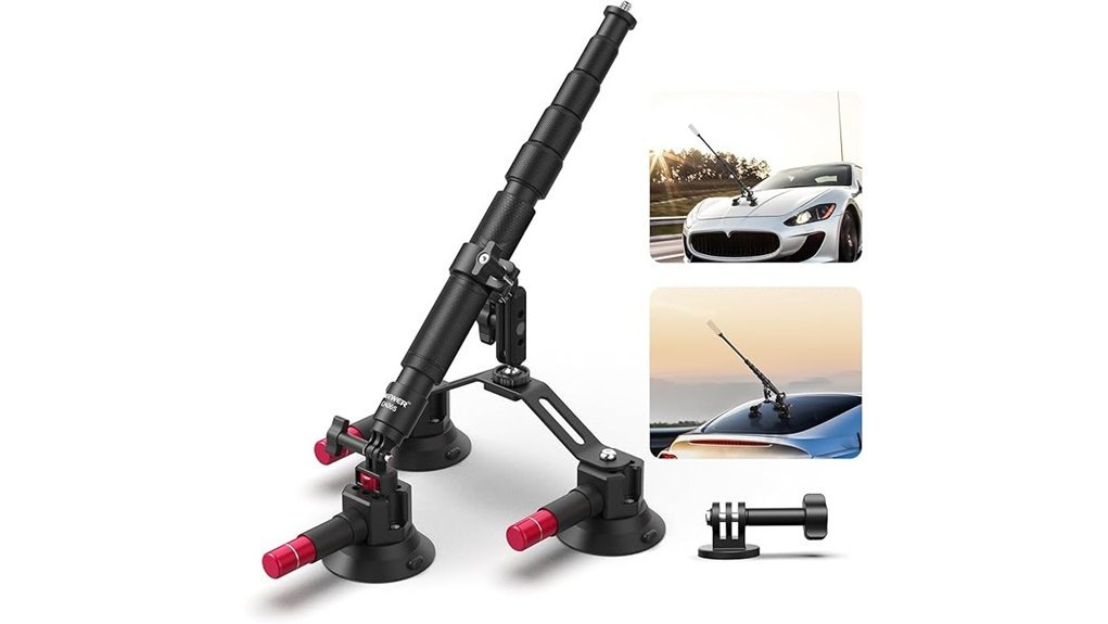action camera suction mount
