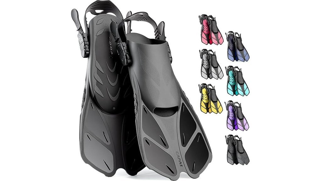 adjustable snorkel swim fins
