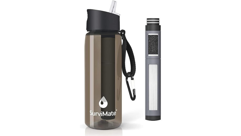 advanced water purification bottle