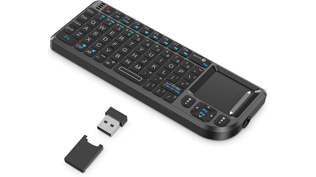 backlit dual mode keyboard