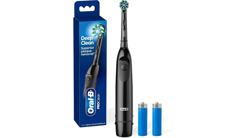 black battery toothbrush model