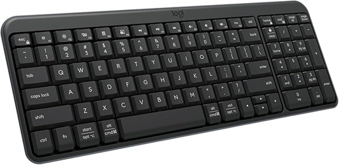 bluetooth keyboard with numpad