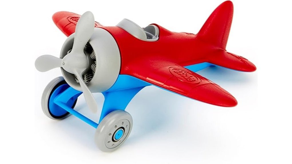 bpa free eco friendly airplane toy