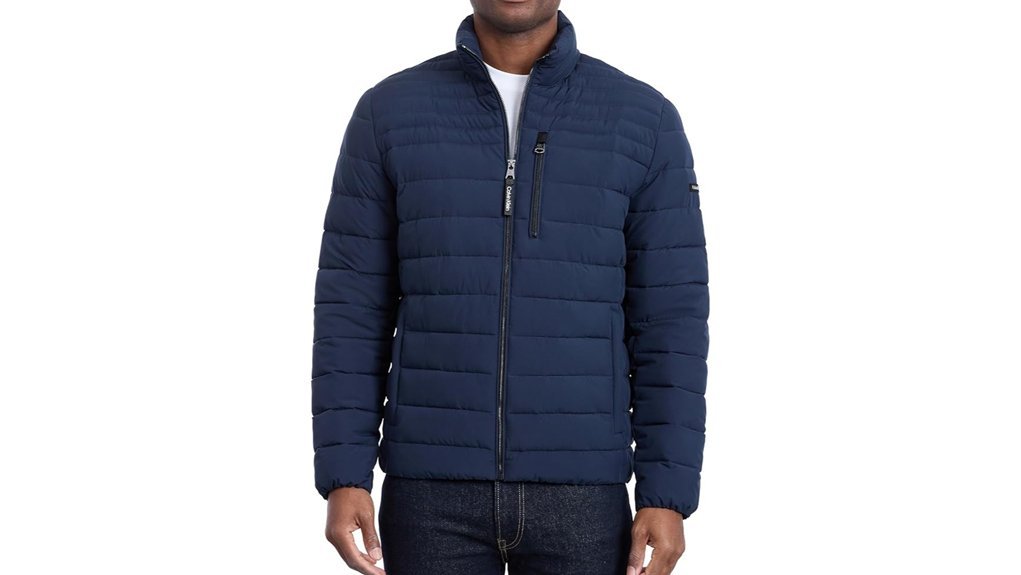 calvin klein puffer coat