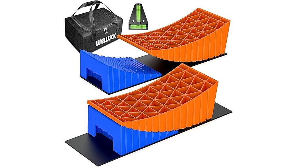 camper leveling and stabilization
