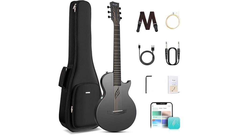 carbon fiber smart guitar